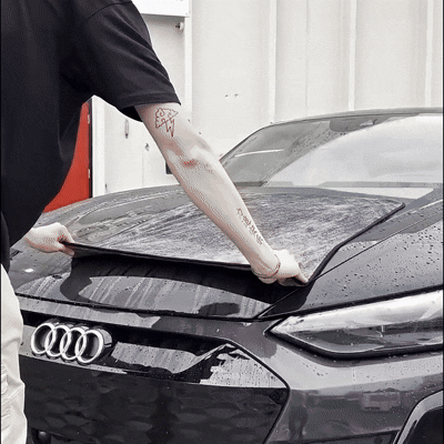 FiberTech - Toalla de microfibra premium para secado de coche (60x90cm – MundoDelCoche