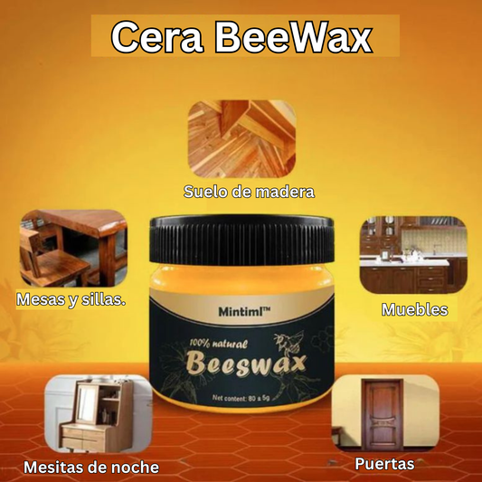 BeeWax™ – Cera natural de abejas para madera