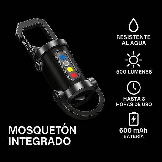 LumaKey™ – Linterna Compacta y Práctica para el Día a Día